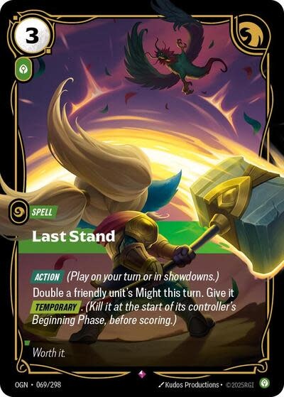 Last Stand - 069/298 (Foil, Rare)