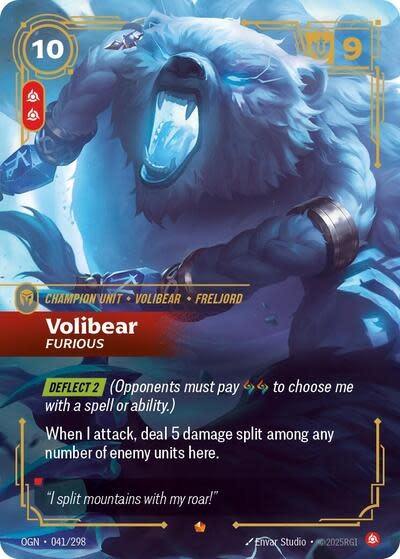 Volibear - Furious - 041/298 (Foil, Epic)