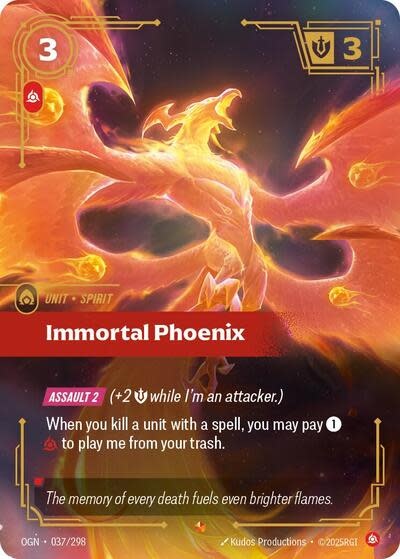 Immortal Phoenix - 037/298 (Foil, Epic)