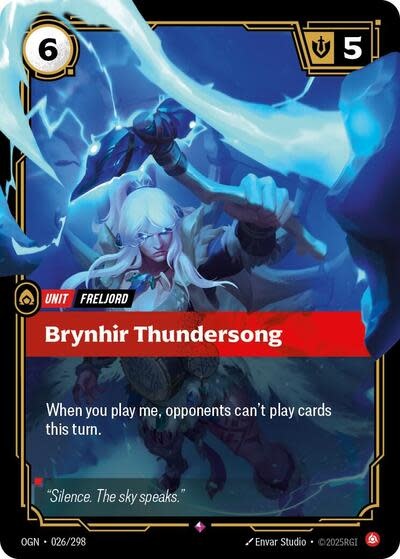 Brynhir Thundersong - 026/298 (Foil, Rare)