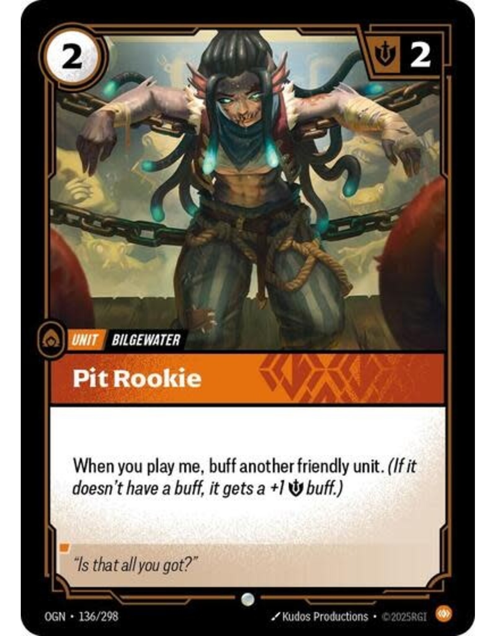 Pit Rookie - 136/298 (Foil, Common)