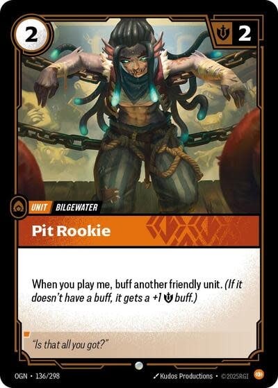 Pit Rookie - 136/298 (Foil, Common)