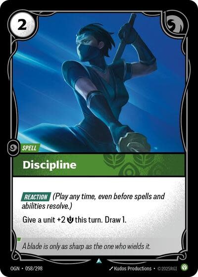 Discipline - 058/298 (Foil, Uncommon)