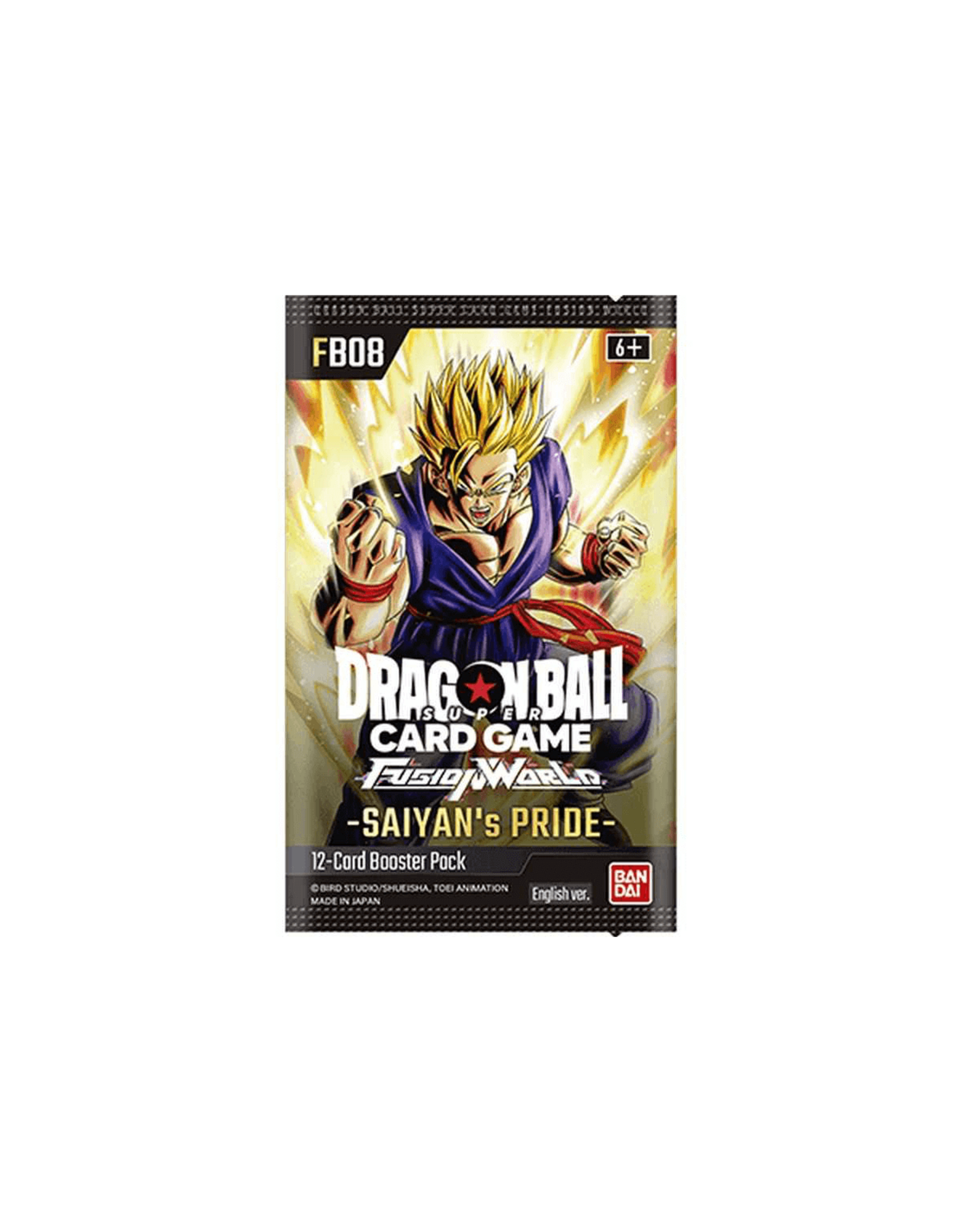 Bandai Dragon Ball Super Fusion World - Saiyan's Pride Booster Pack