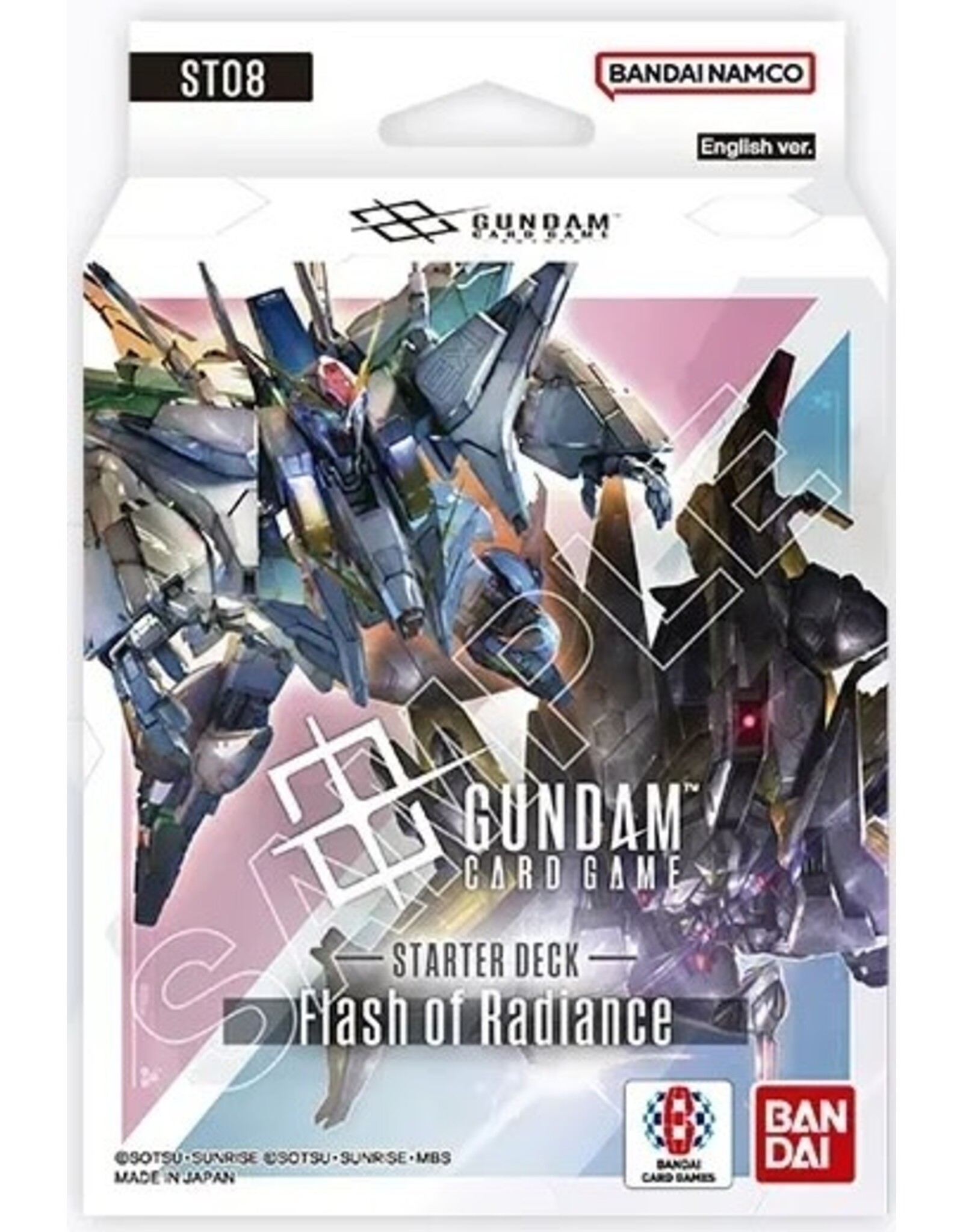 Gundam Card Game - Flash Of Radiance (ST-08) Starter Deck