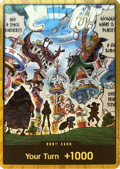 DON!! Card (Egghead) (Gold) (Foil, DON!!) (OP14)