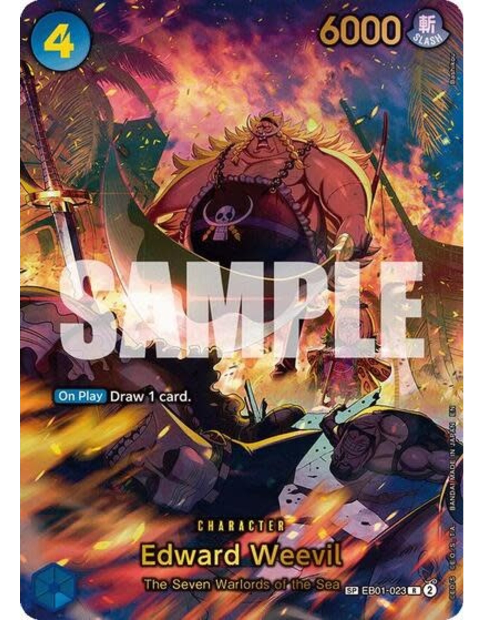 Edward Weevil - EB01-023 (SP) (Foil, R)