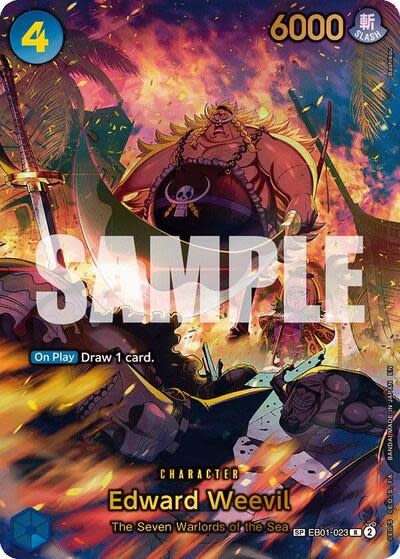 Edward Weevil - EB01-023 (SP) (Foil, R)