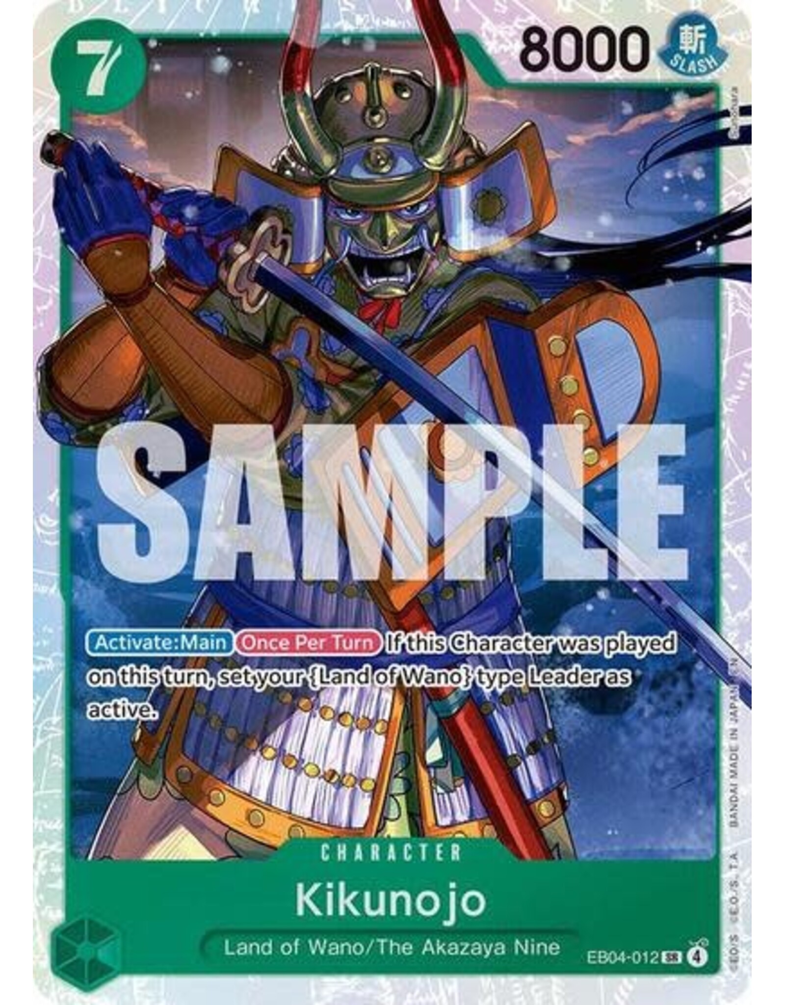 Kikunojo - EB04-012 (Foil, SR)