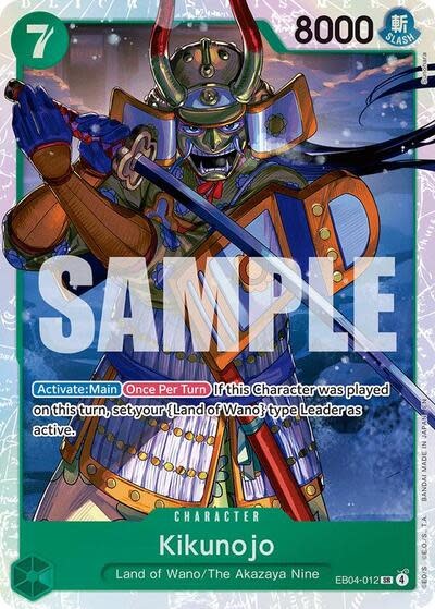 Kikunojo - EB04-012 (Foil, SR)