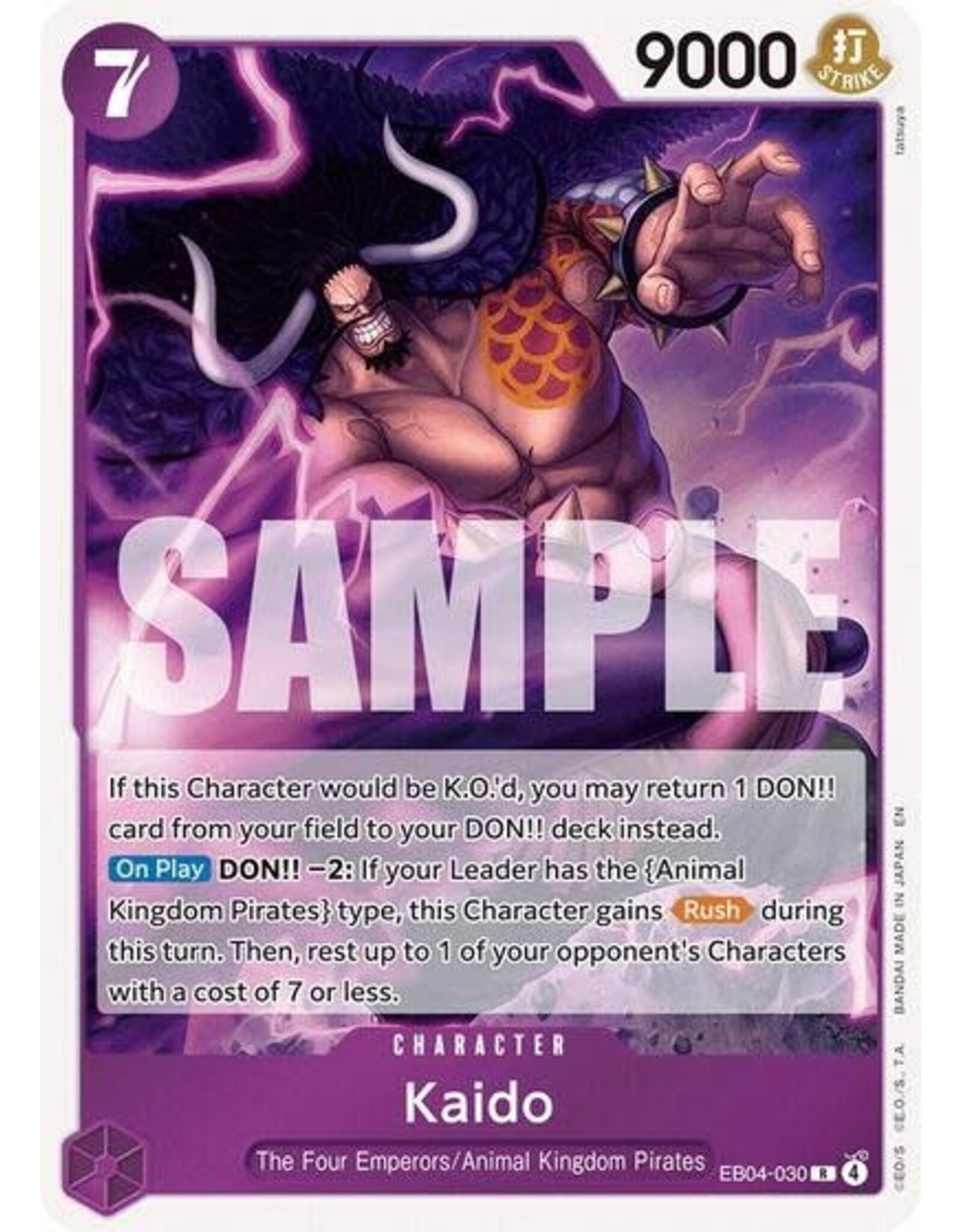 Kaido - EB04-030 (Foil, R)