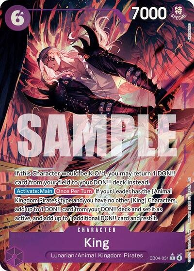 King (Alternate Art) - EB04-031 (Foil, R)