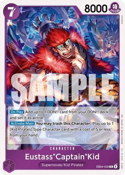 Eustass"Captain"Kid - EB04-039 (Foil, R)