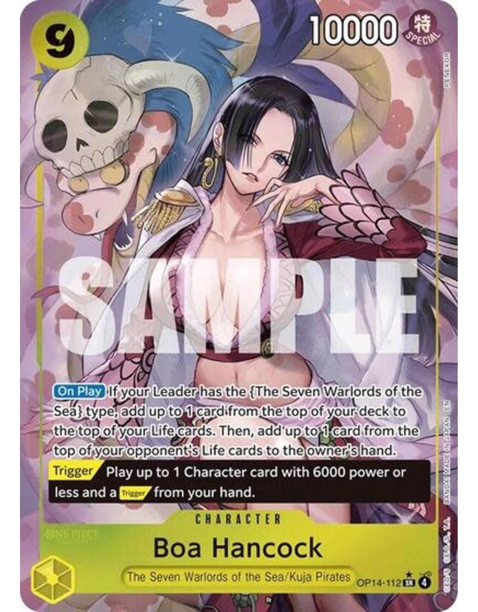 Boa Hancock - OP14-112 (Alternate Art) (Foil, SR)