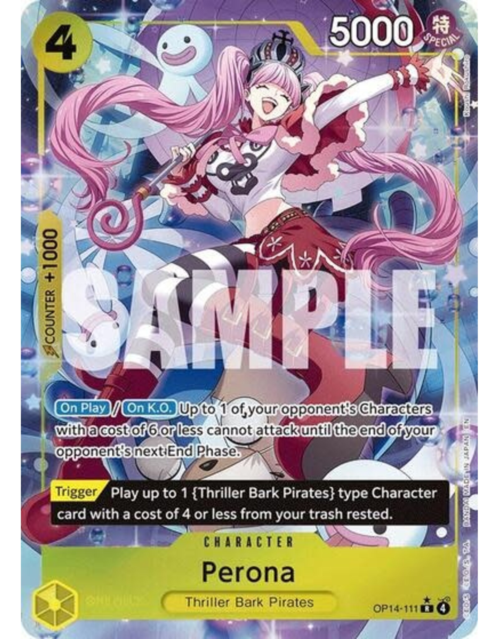 Perona - OP14-111 (Alternate Art) (Foil, R)