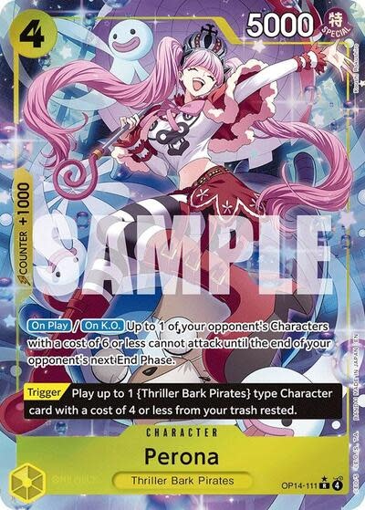 Perona - OP14-111 (Alternate Art) (Foil, R)