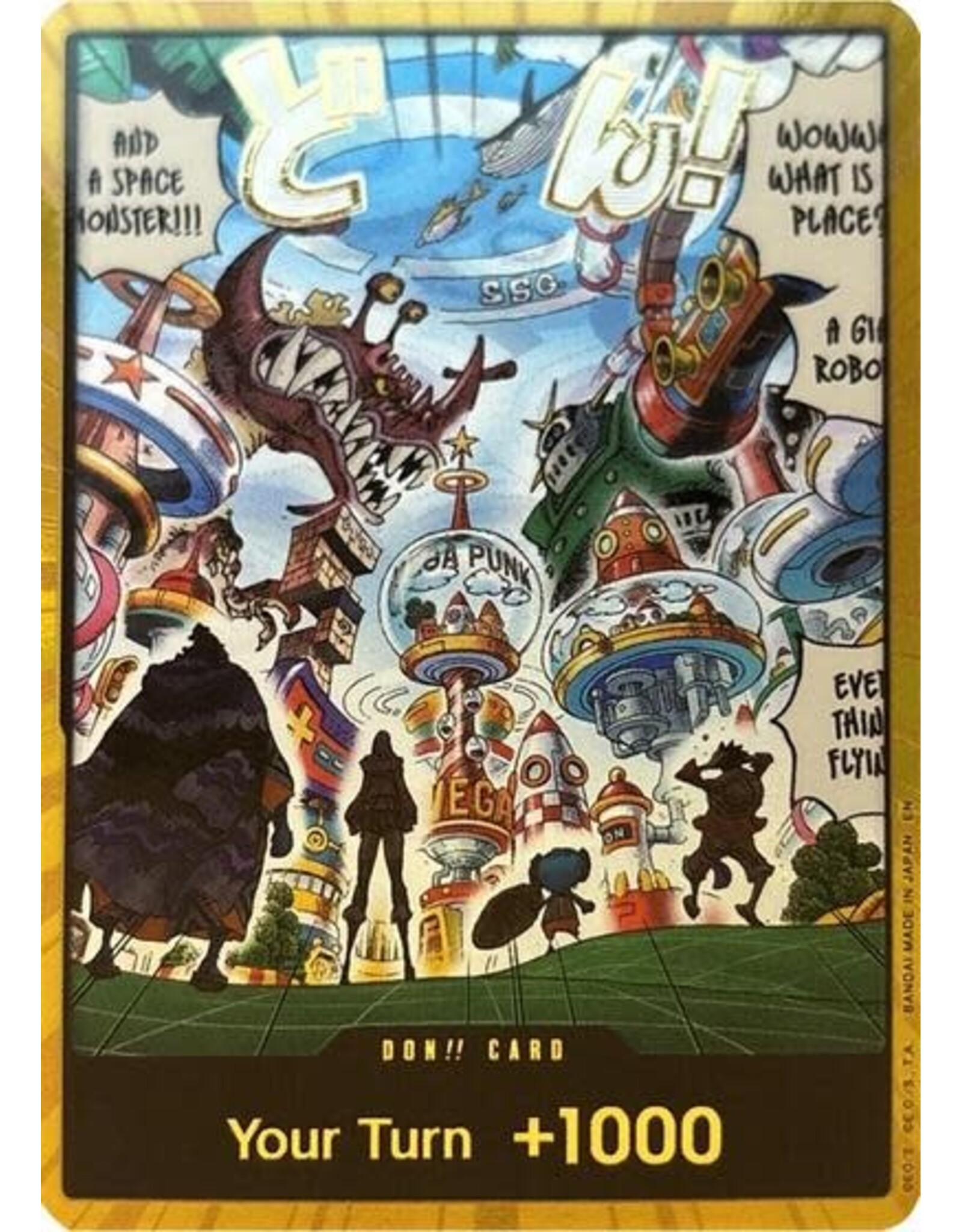 DON!! Card (Egghead) (Gold) (Foil, DON!!) (OP14)