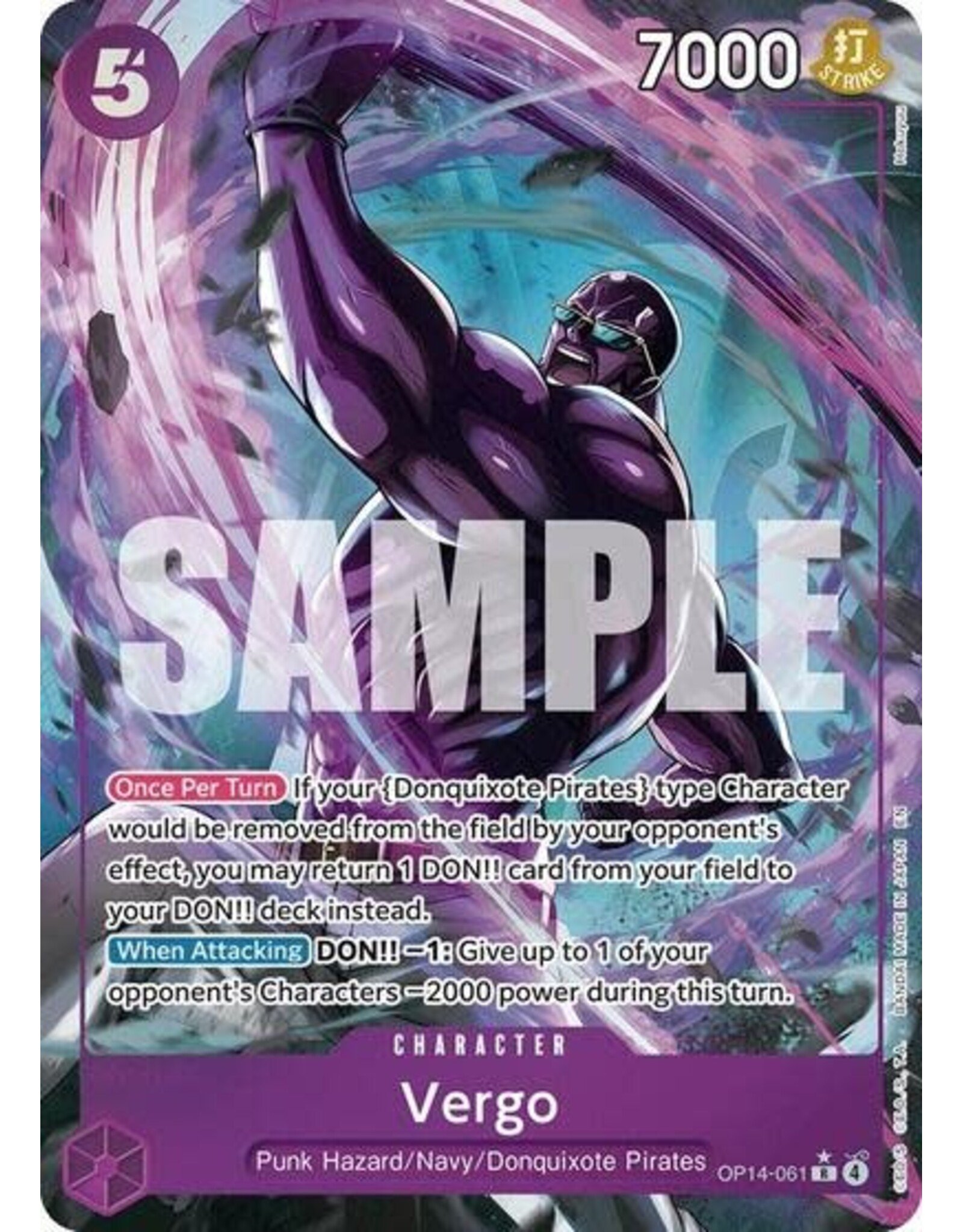 Vergo (Alternate Art) - OP14-061 (Foil, R)