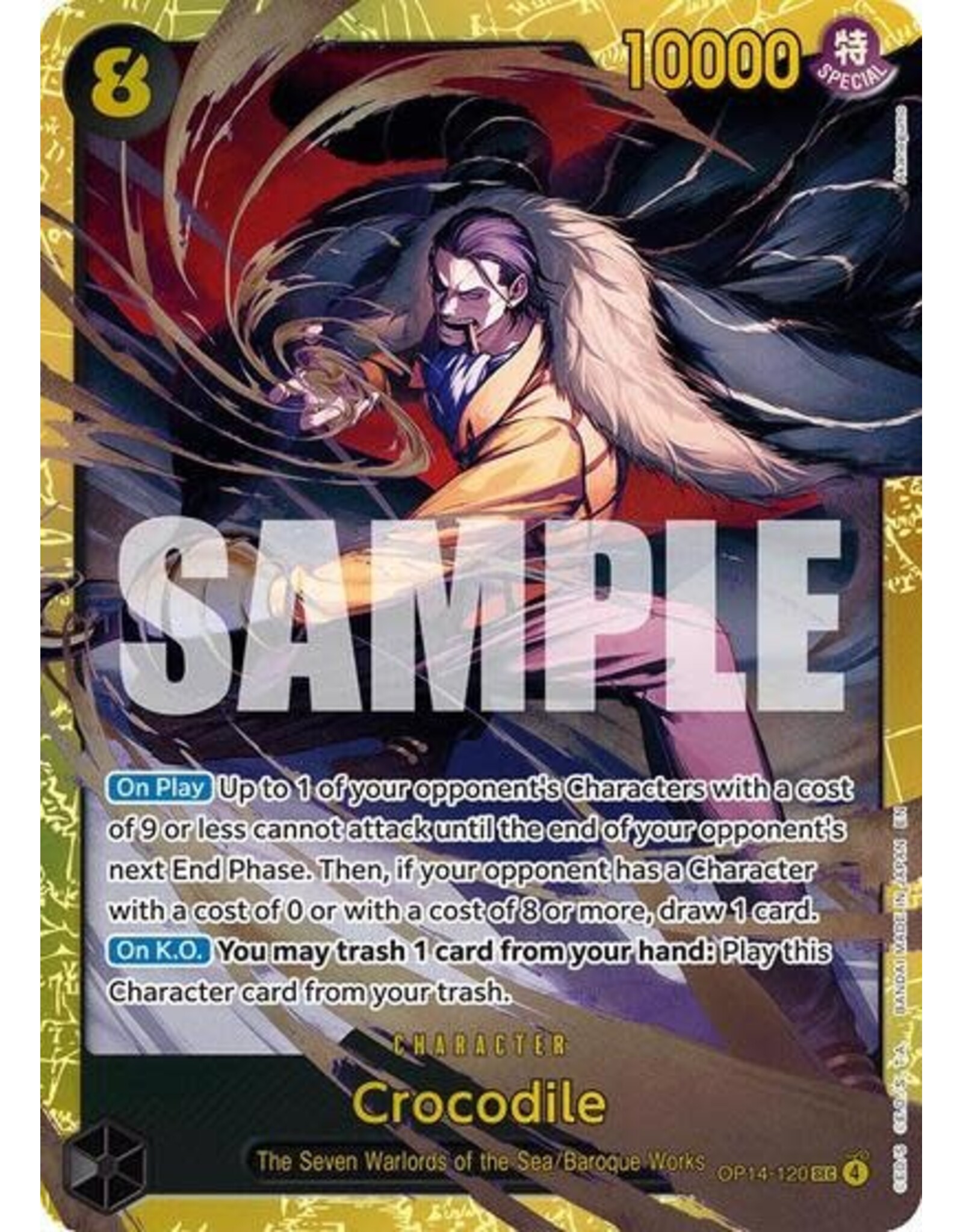 Crocodile - OP14-120 (Foil, SEC)