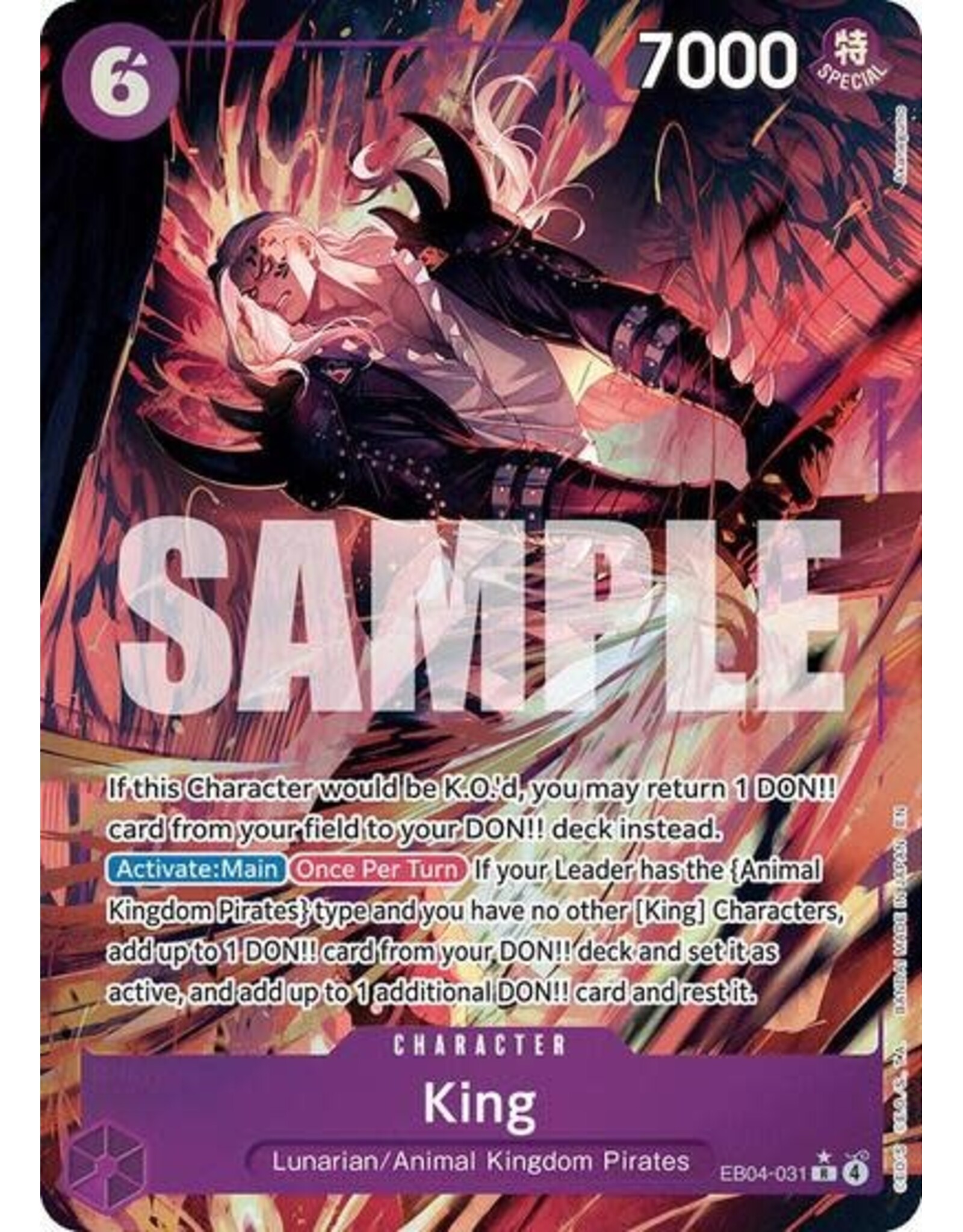 King (Alternate Art) - EB04-031 (Foil, R)