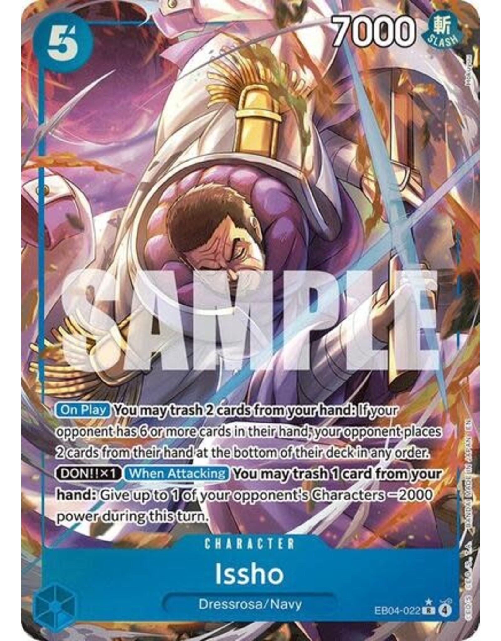 Issho - EB04-022 (Alternate Art) (Foil, R)