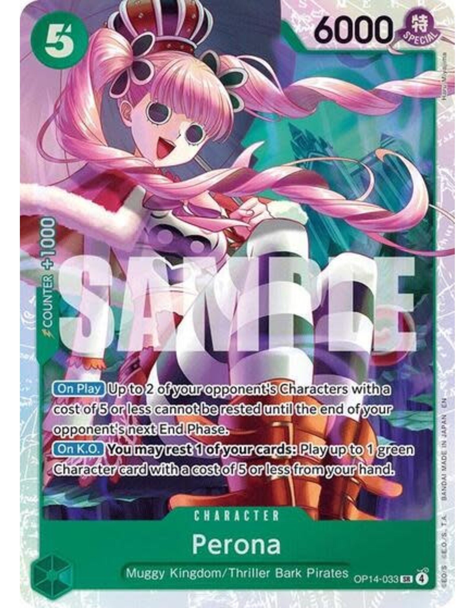 Perona - OP14-033 (Foil, SR)