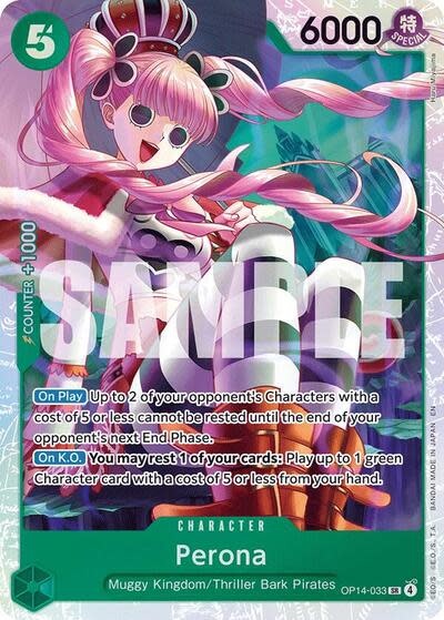 Perona - OP14-033 (Foil, SR)