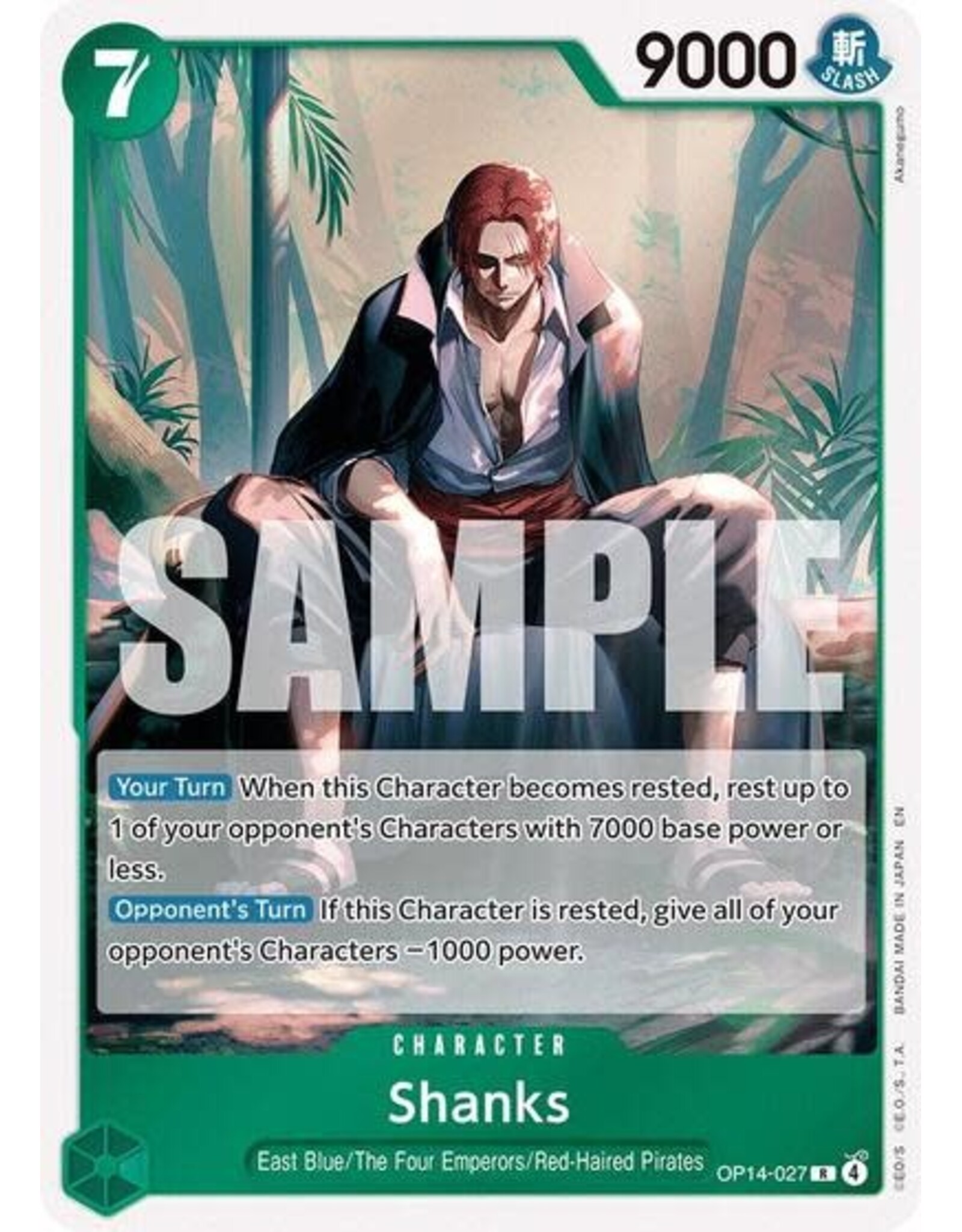 Shanks - OP14-027 (Foil, R)