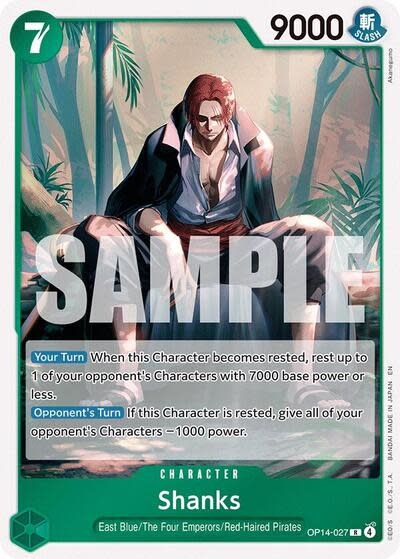 Shanks - OP14-027 (Foil, R)