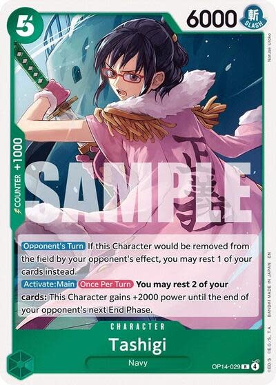 Tashigi - OP14-029 (Foil, R)