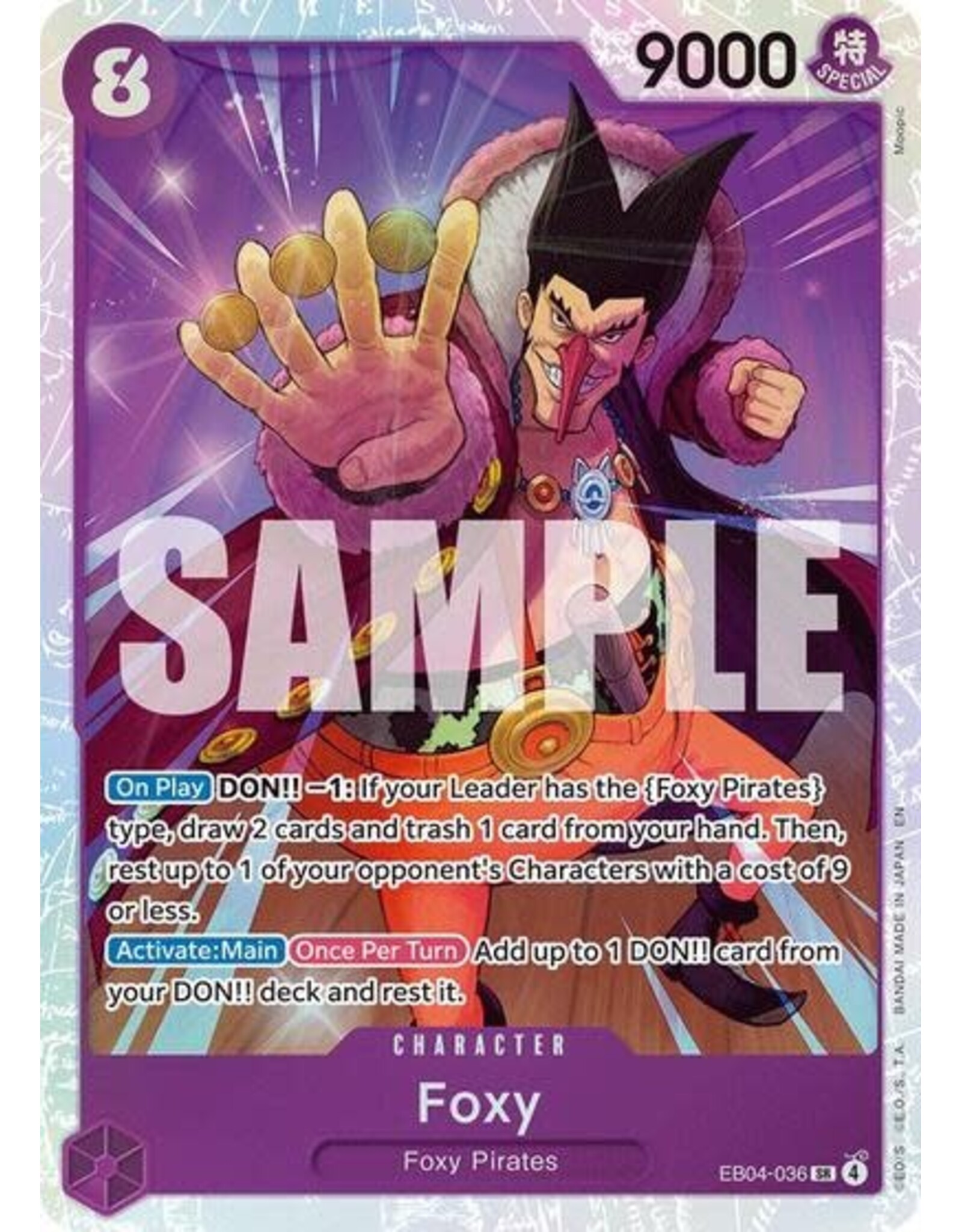 Foxy - EB04-036 (Foil, SR)