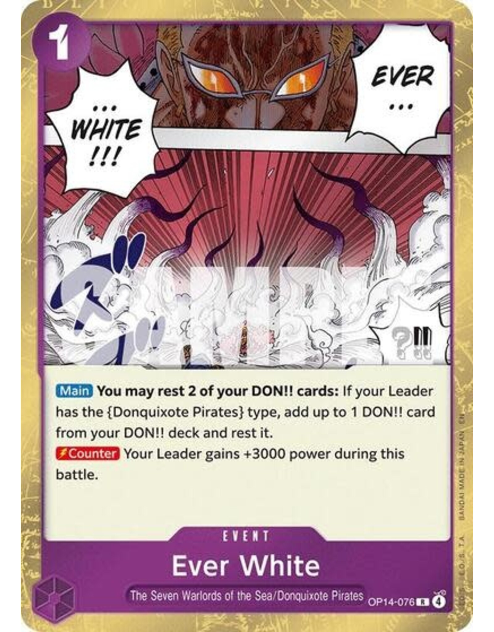 Ever White - OP14-076 (Foil, R)