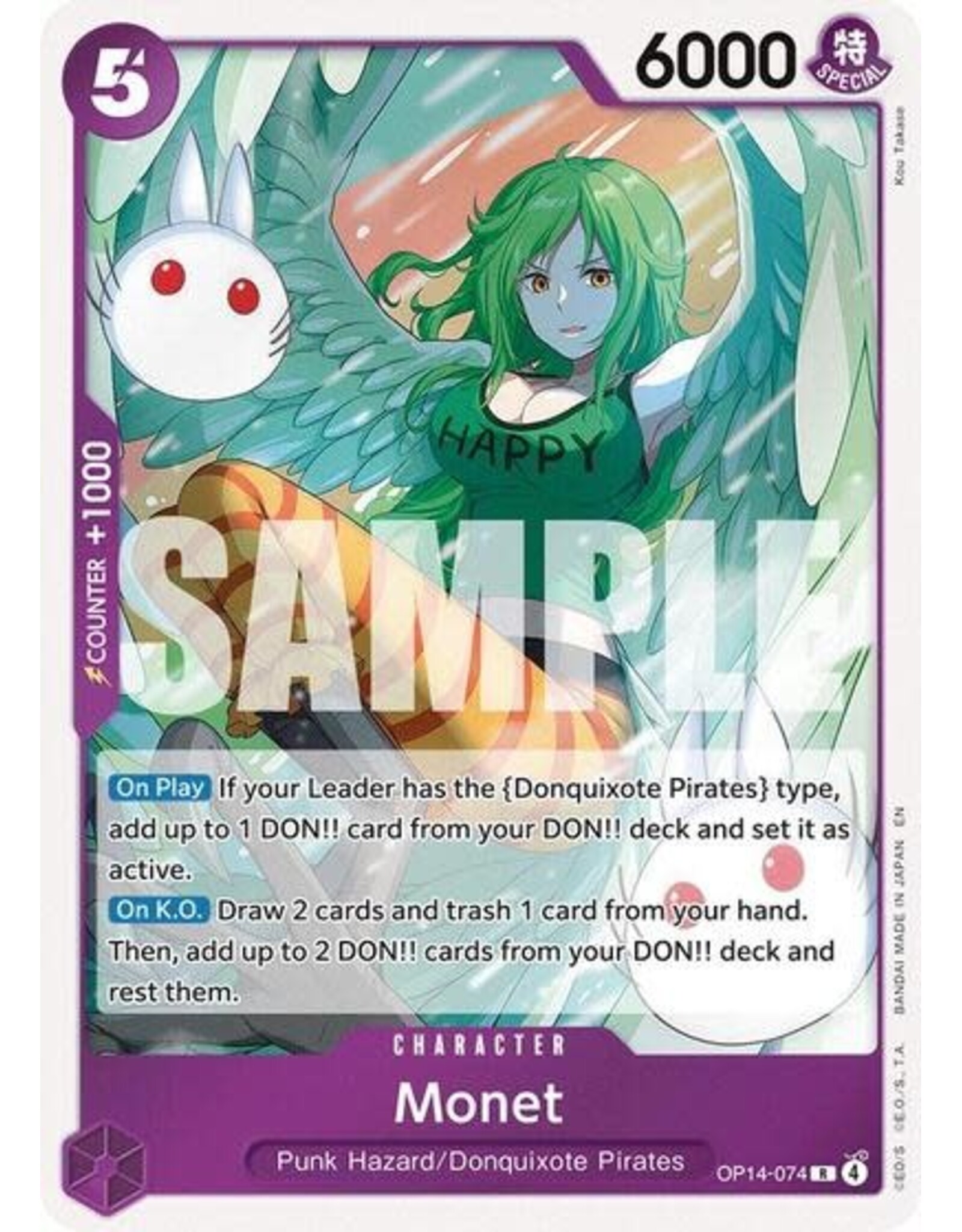 Monet - OP14-074 (Foil, R)