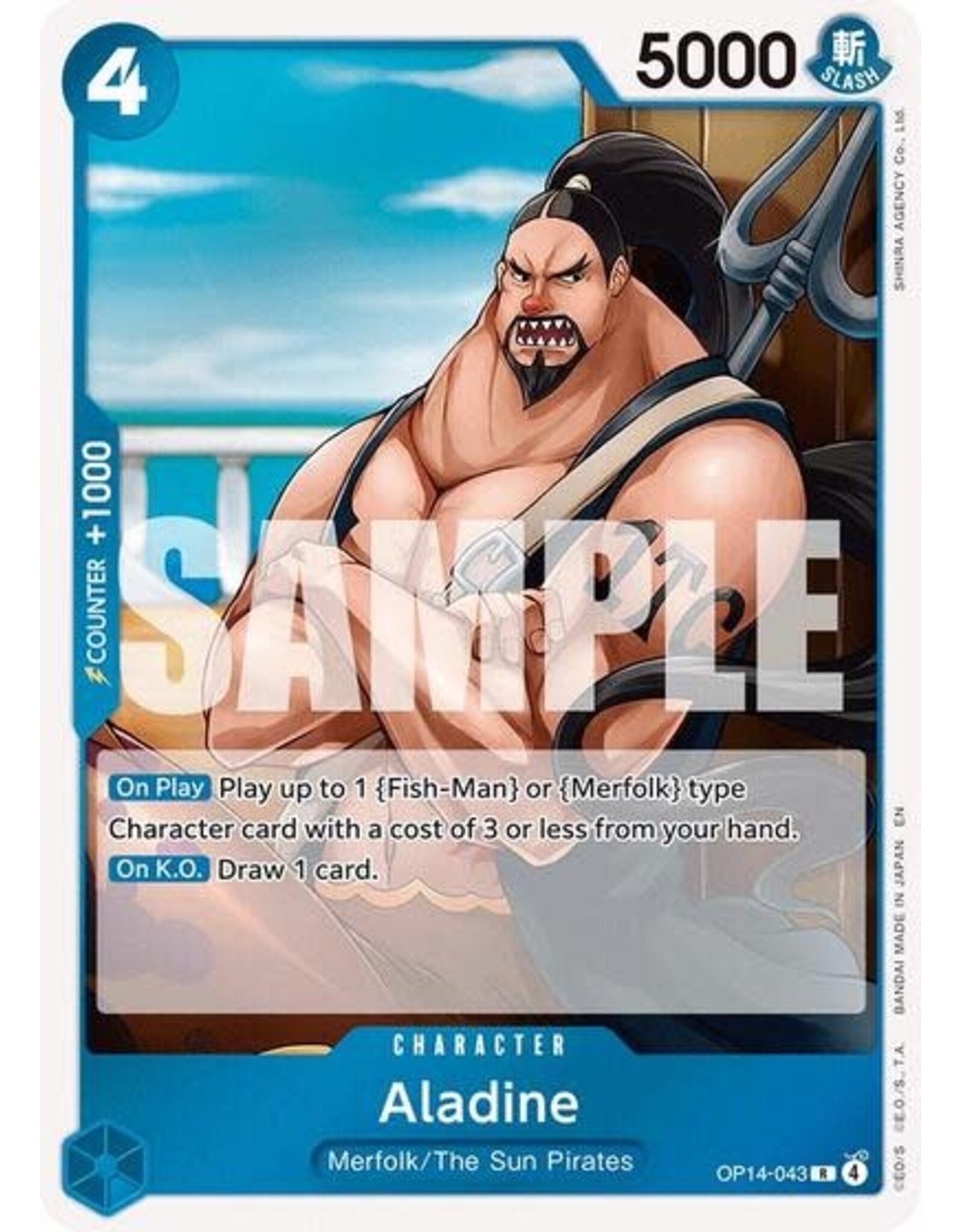 Aladine - OP14-043 (Foil, R)