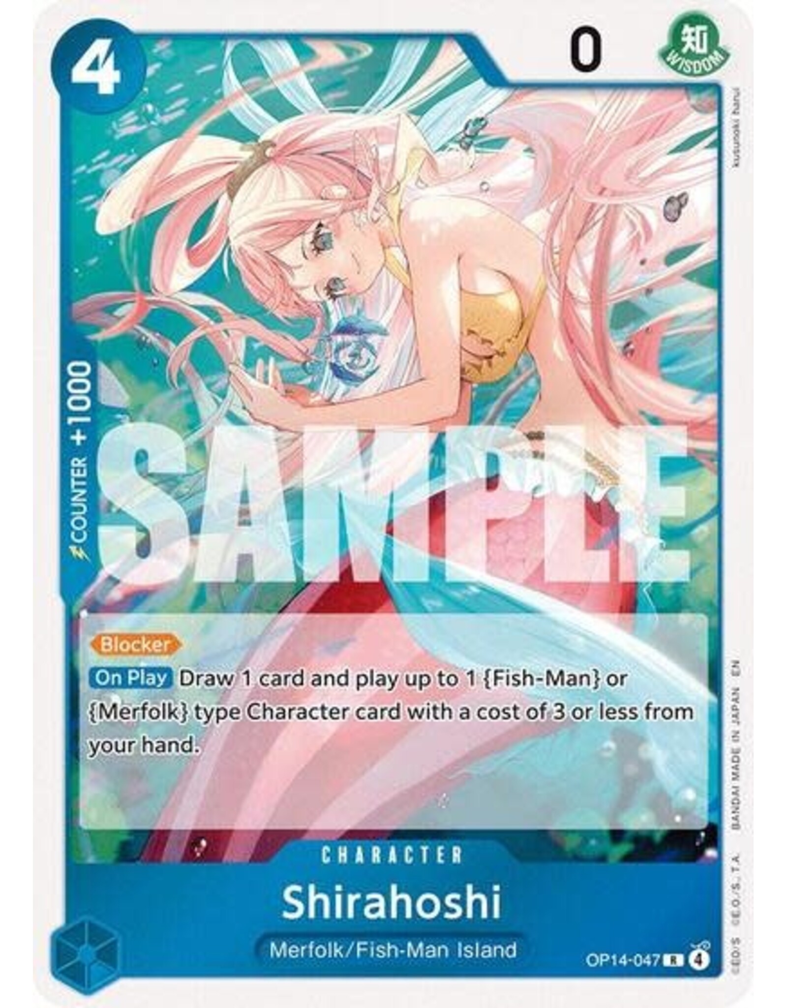 Shirahoshi - OP14-047 (Foil, R)