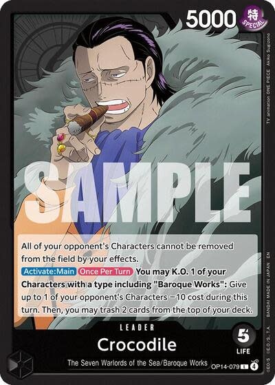 Crocodile - OP14-079 (Normal, L)