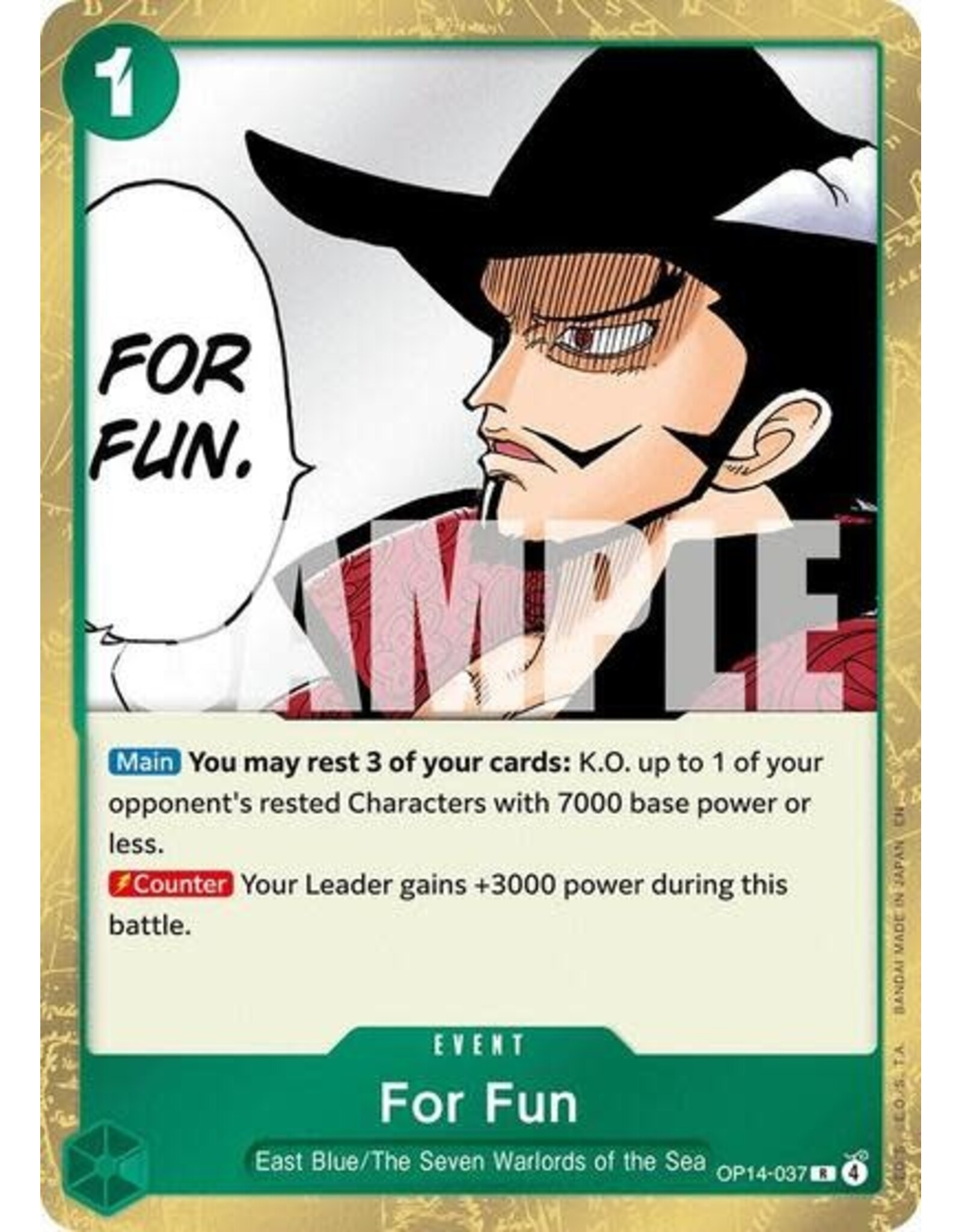 For Fun - OP14-037 (Foil, R)