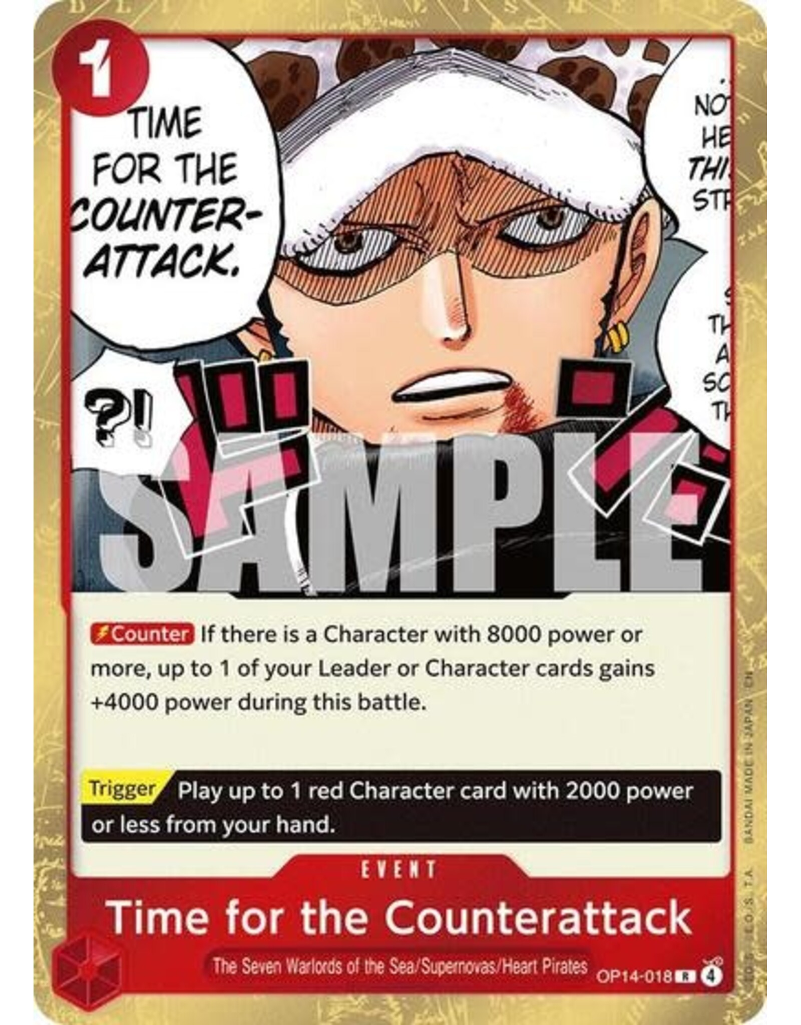 Time for the Counterattack - OP14-018 (Foil, R)