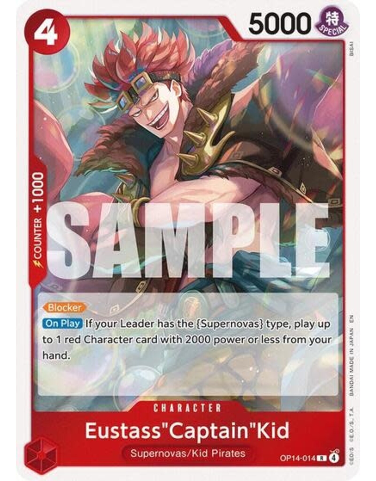 Eustass"Captain"Kid - OP14-014 (Foil, R)
