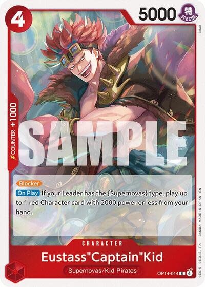 Eustass"Captain"Kid - OP14-014 (Foil, R)