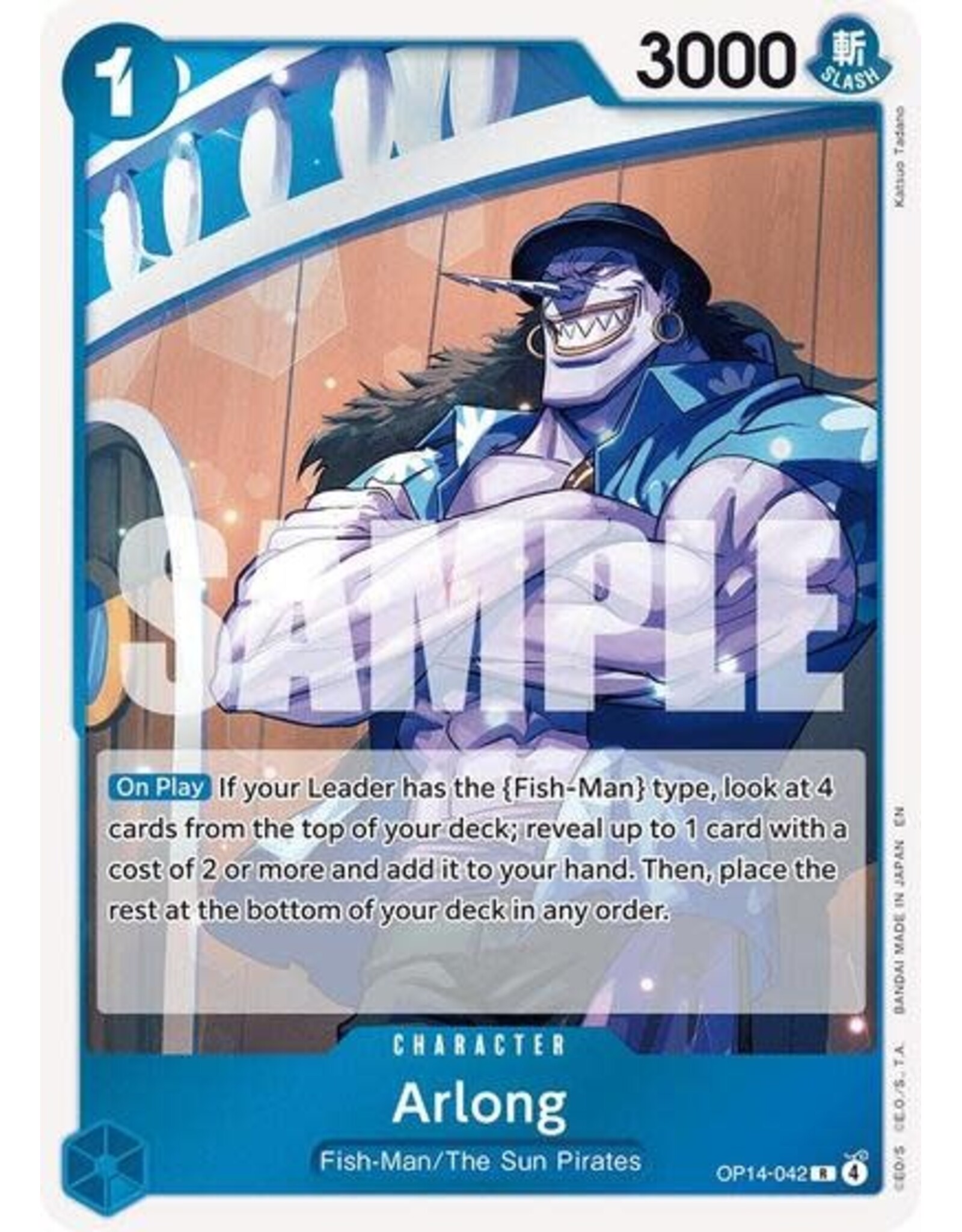 Arlong - OP14-042 (Foil, R)