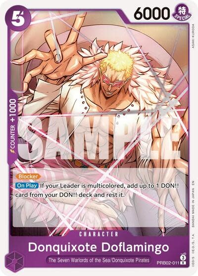 Donquixote Doflamingo - PRB02-011 (Foil, R)