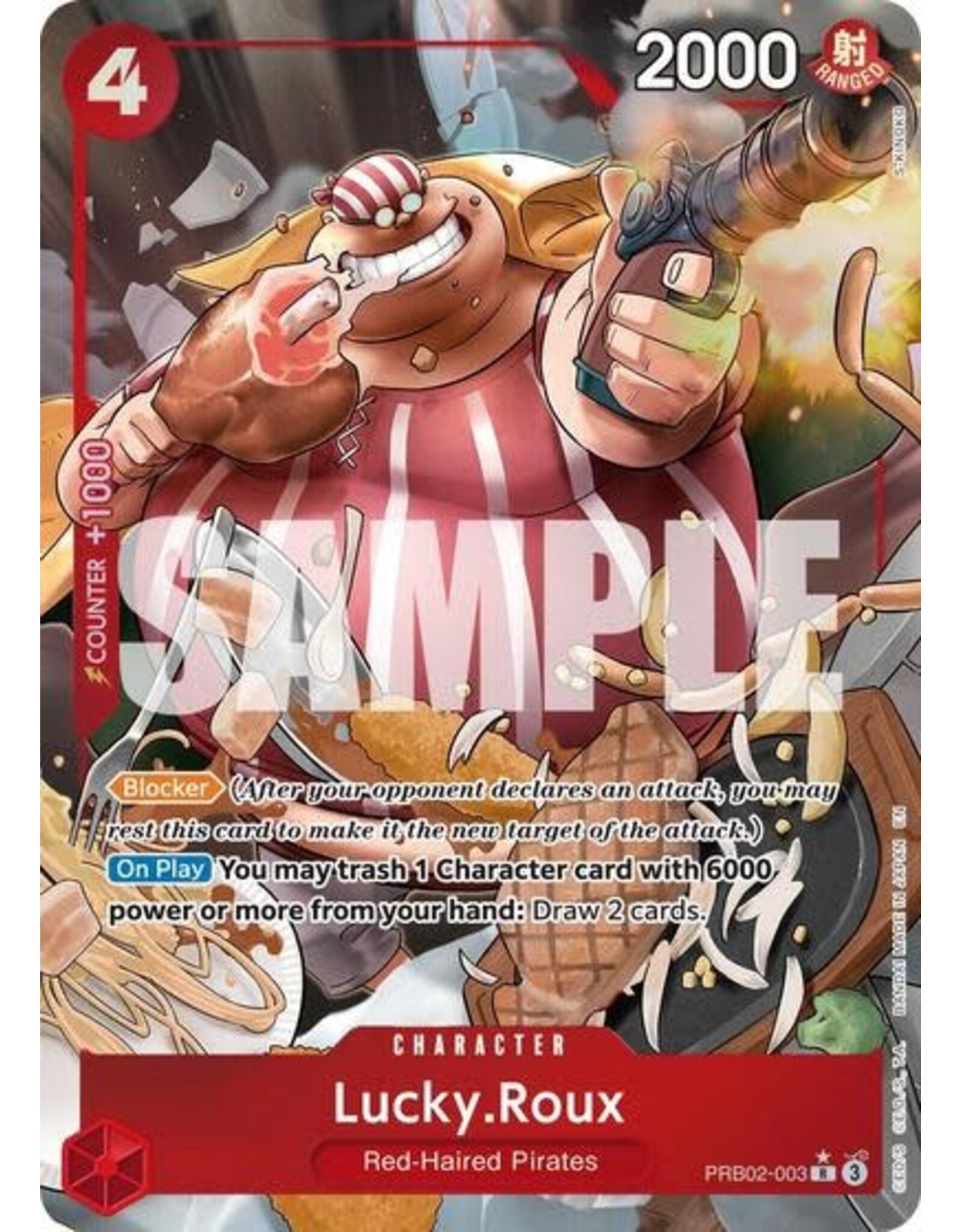 Lucky.Roux (Alternate Art) - PRB02-003 (Foil, R)