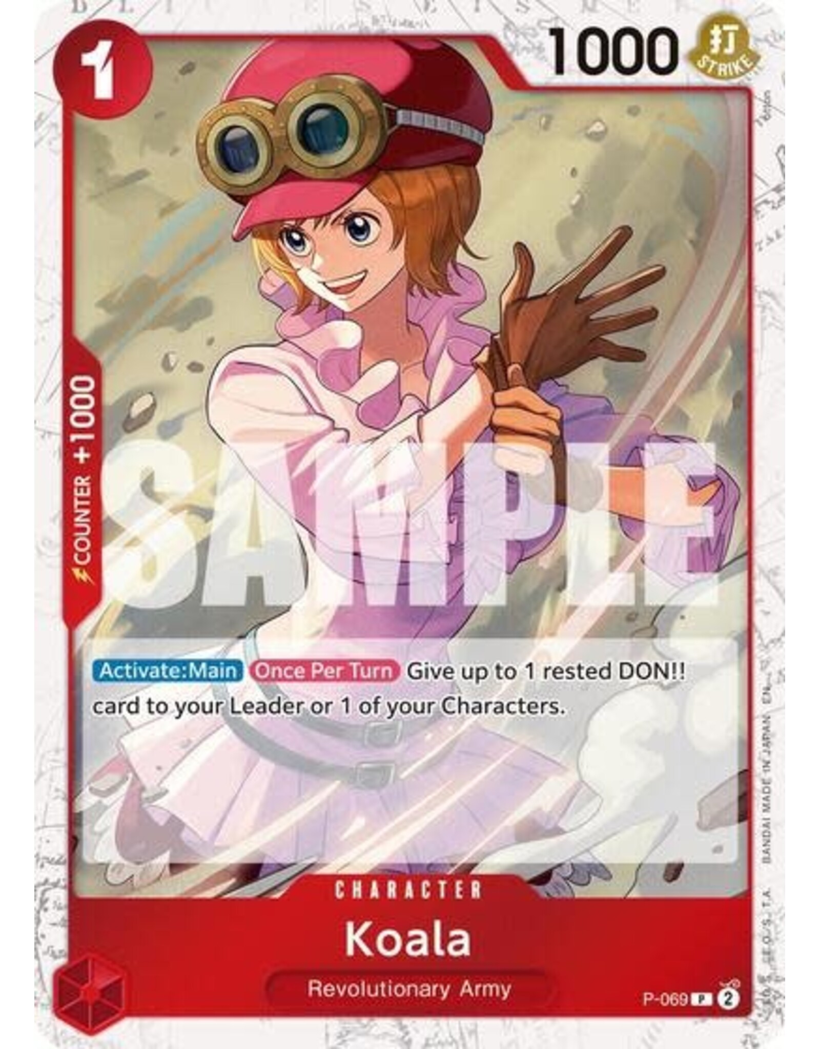 Koala (Pirate Foil) (Promo) - P-069 (Foil, PR)