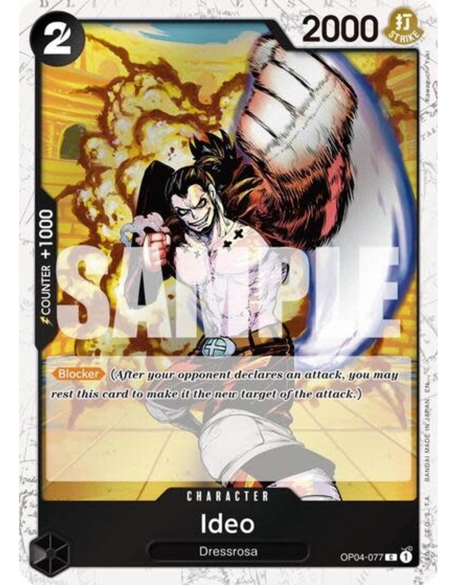 Ideo (Pirate Foil) - OP04-077 (Foil, C)