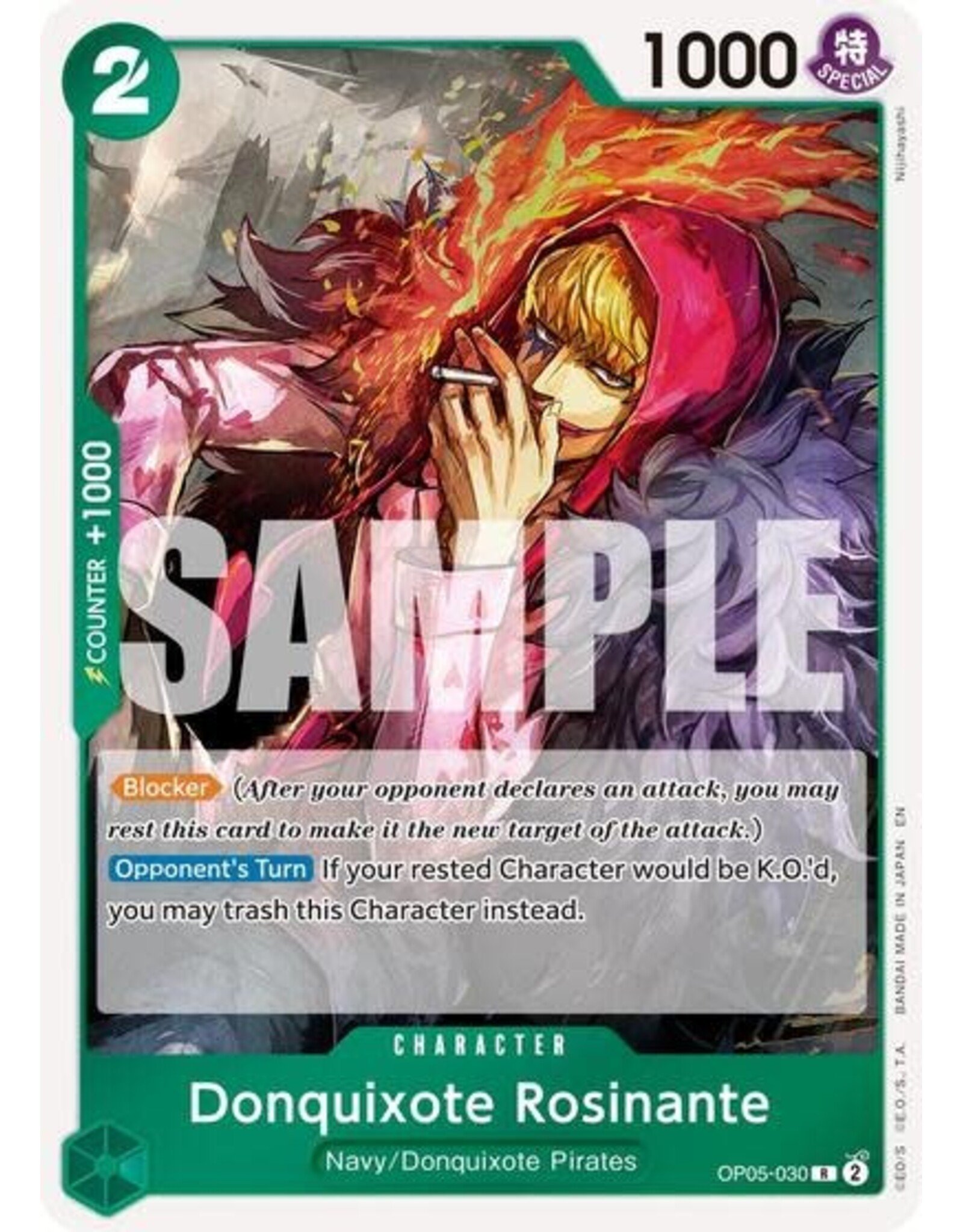 Donquixote Rosinante (Reprint) - OP05-030 (Foil, R)
