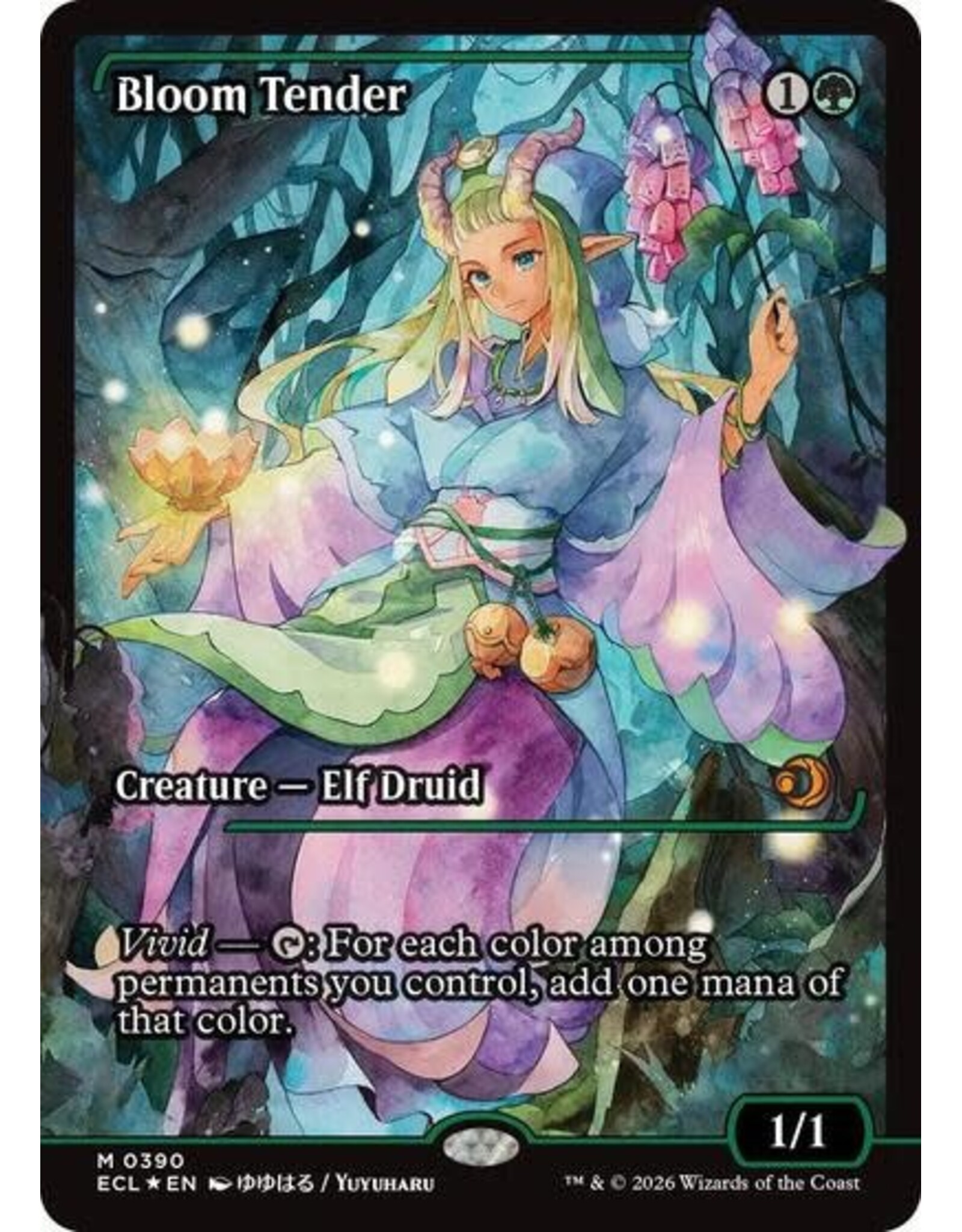 Bloom Tender (0390) (Showcase) (Foil, M)