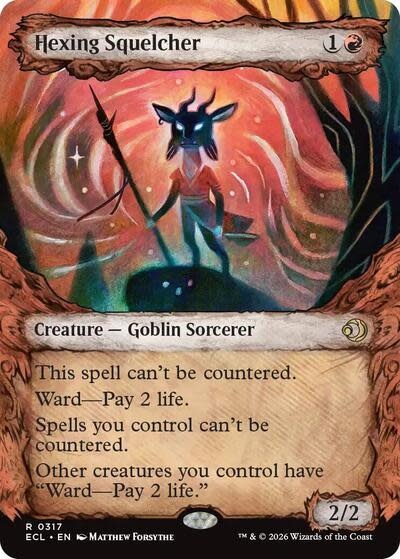 Hexing Squelcher (Showcase) - 317 (Foil, R)