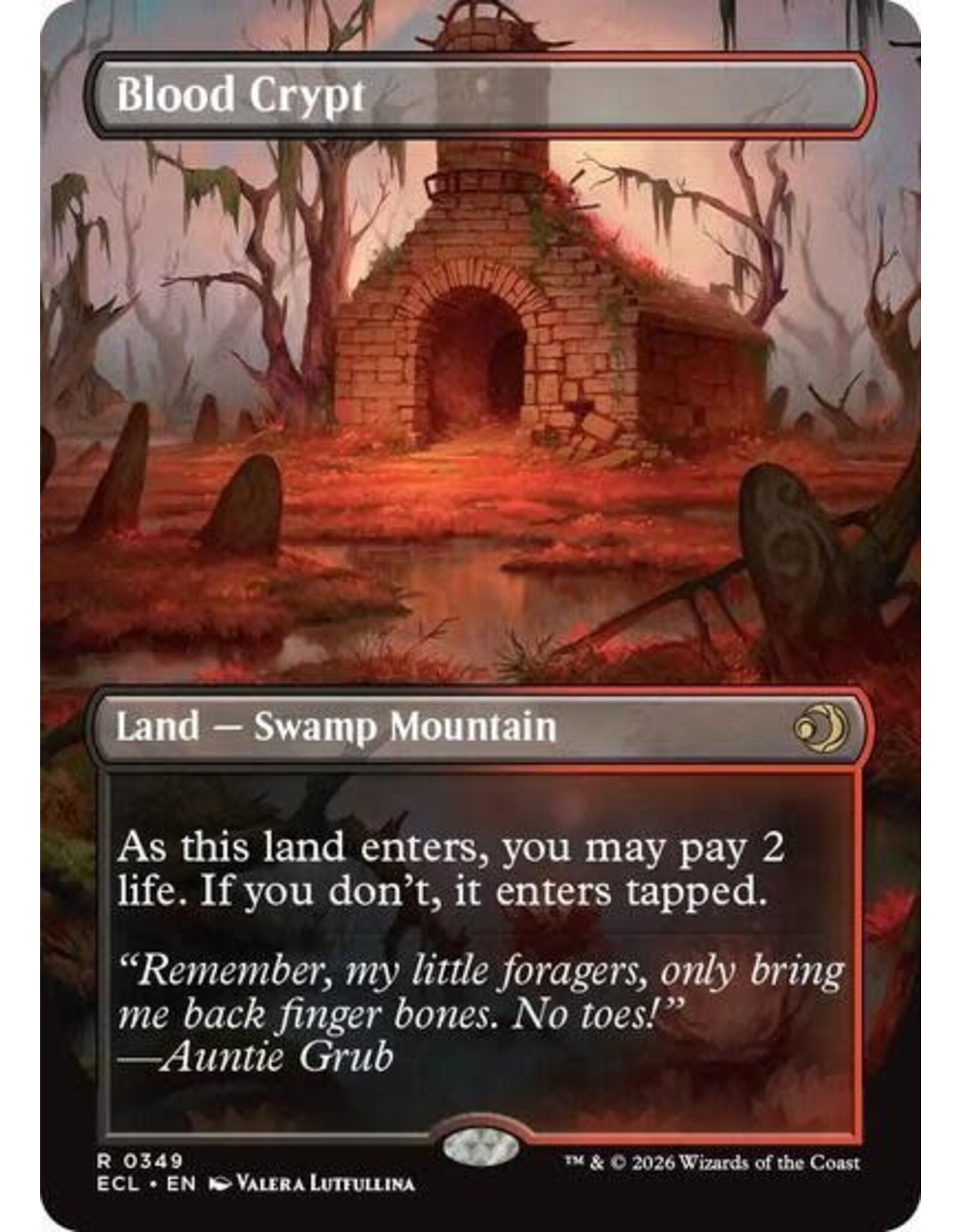 Blood Crypt (Borderless) - 349 (Normal, R)