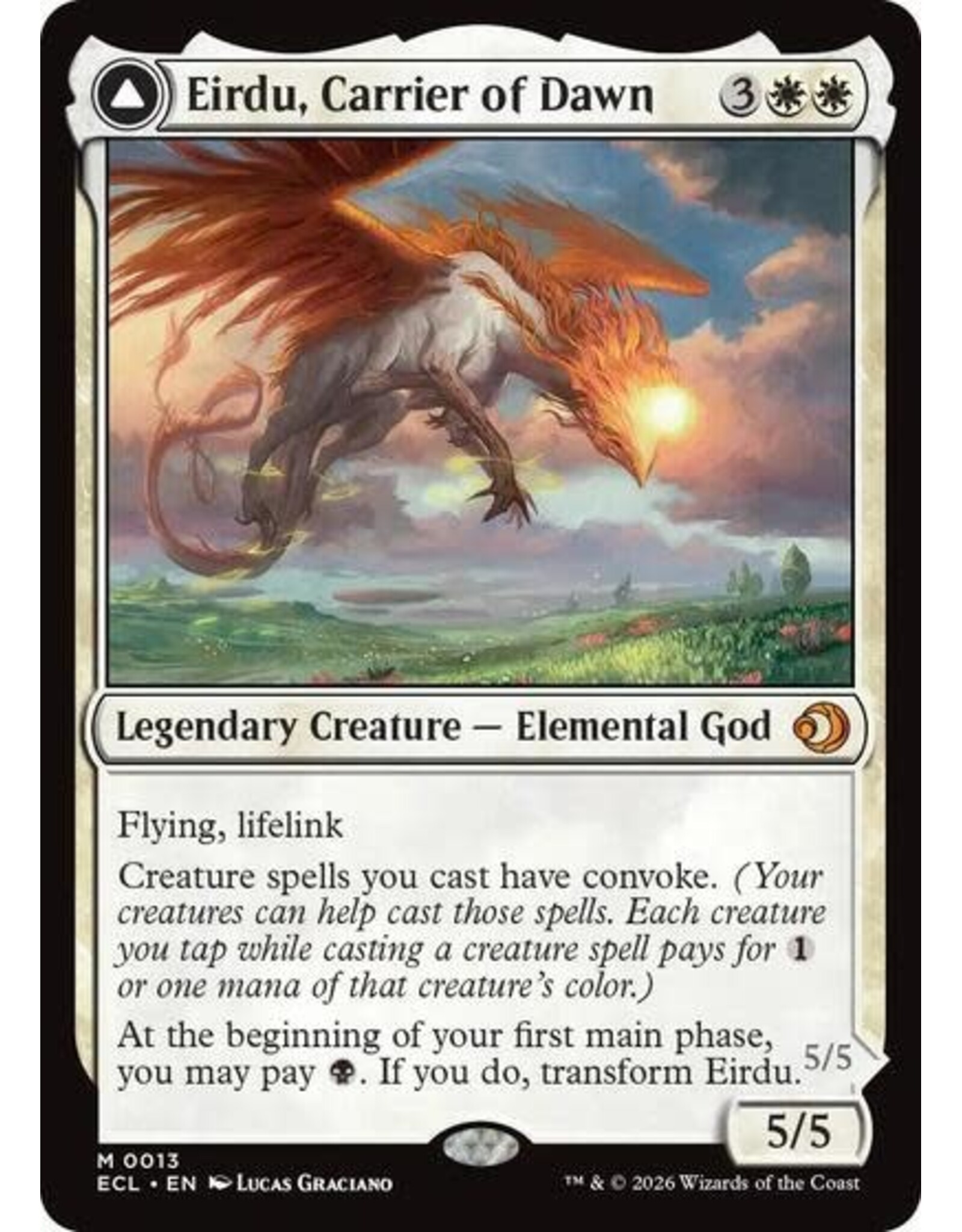Eirdu, Carrier of Dawn - 13 (Foil, M)